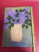 Painting Canvas Pattern Vase Flower