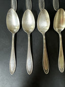Oneida Community Par Plate Forks And Teaspoons/ Lot Of 14
