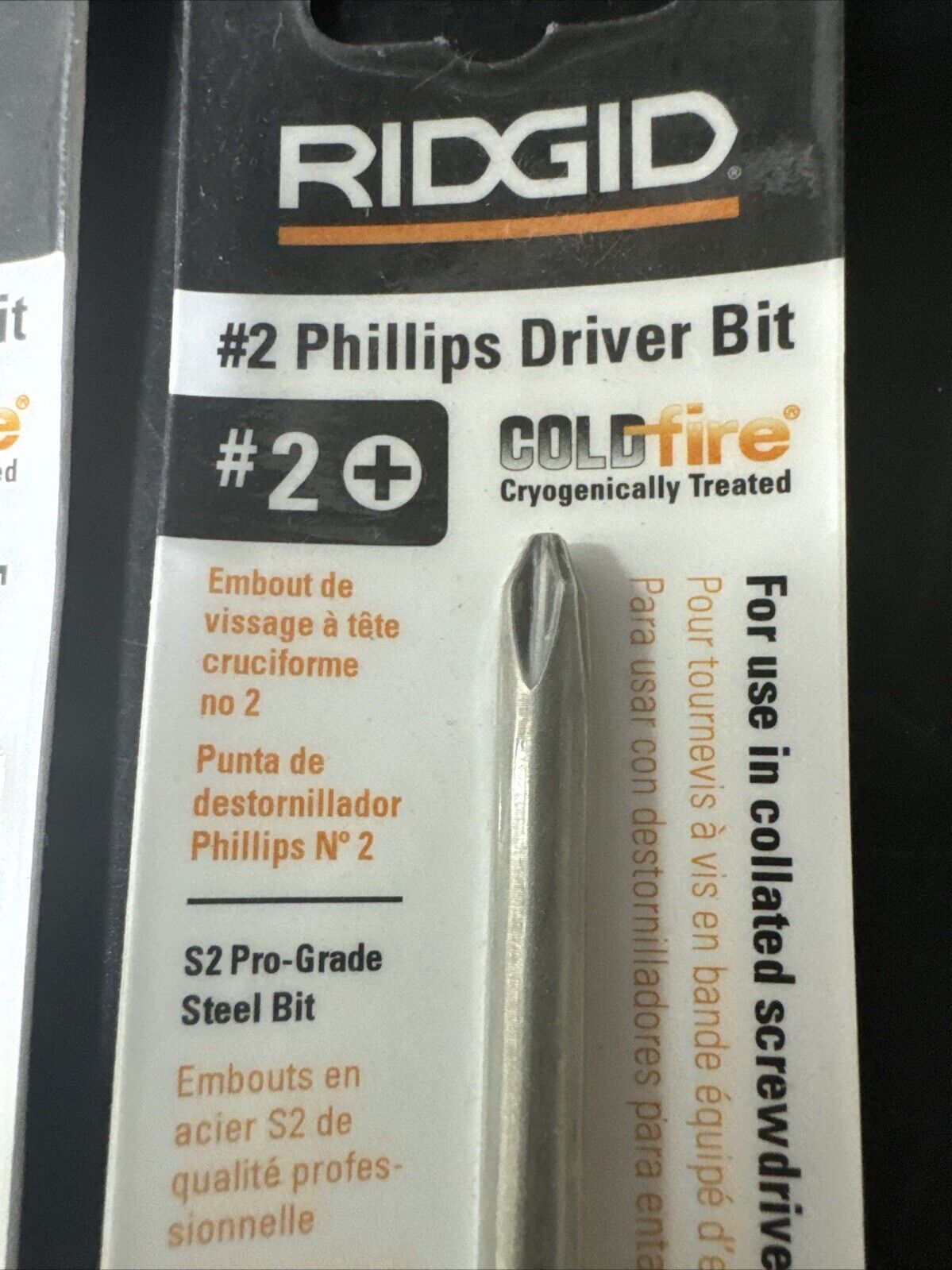 RIDGID  6-1/4 in. Square Collated Screw Gun Bits - AC96603 (Lot of 3)