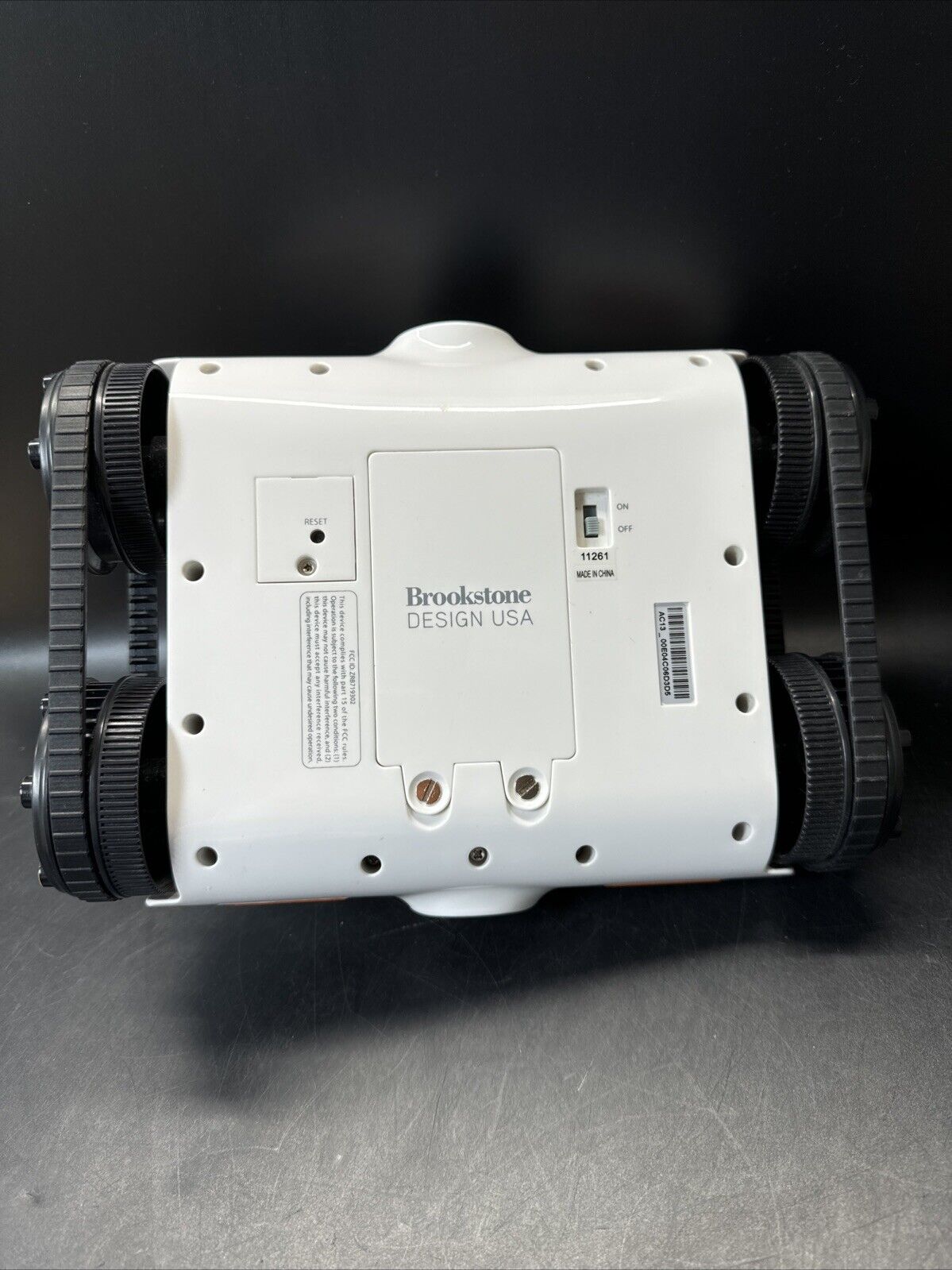 Brookstone Design USA App Controlled Wireless Camera Rover - Untested