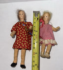 Vintage Erna Meyer Stockinette Posable Dollhouse Girls Lot 2. #3