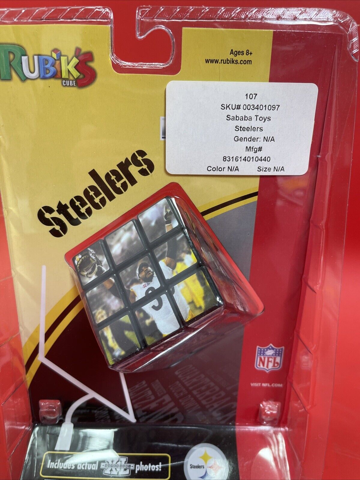 Pittsburgh Steelers Super Bowl XL Rubik’s Cube