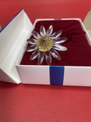 SWAROVSKI YELLOW MARGUERITE NIB RENEWAL GIFT 8609