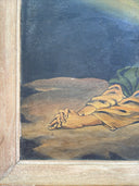 Vintage Jesus Praying In The Garden of Gethsemane in 16”x20”