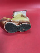 Pottery Bank Old Woman That Lived In A Shoe Vintage 1950's Ceramic
