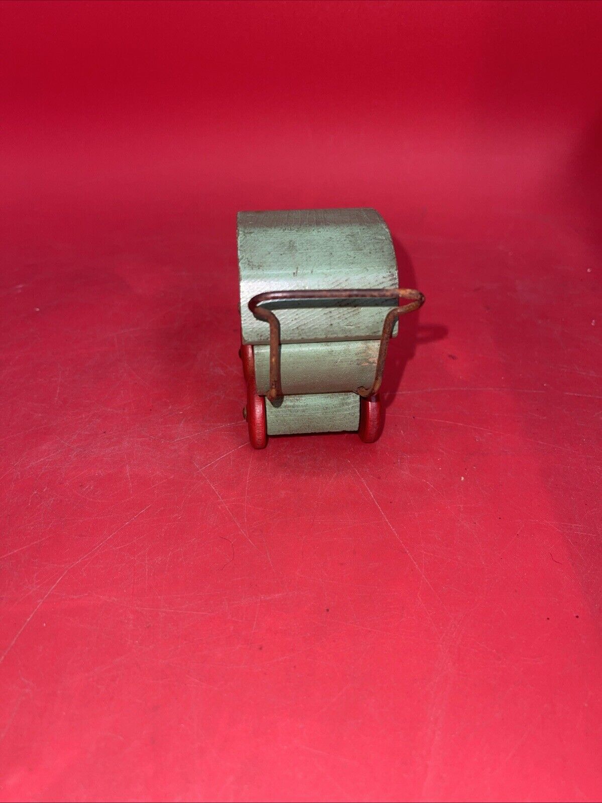 Antique Toy Minature Wood Doll Buggy