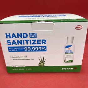 BYD CARE - Hand Sanitizer - Moisturizing Hand Sanitizer, Aloe +Cucumber 20 Pc