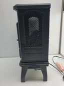 Mainstays Space Heater Faux Fireplace Electric Plug In 23”× 17”×9”/Black