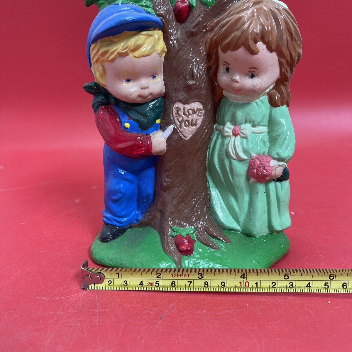 Vintage Figure Boy & Girl