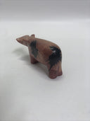 Hippo Figure Carved Stone Soapstone Hippopotamus Kenya African Decor Animal