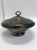 Vintage Silver Plate Serving Bowl Lid