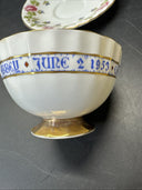 Aynsley Queen Elizabeth II 1953 Coronation Teacup and Saucer  - England