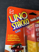 Vintage Uno Stacko Card Stack Block Game Travel Size, New 1996