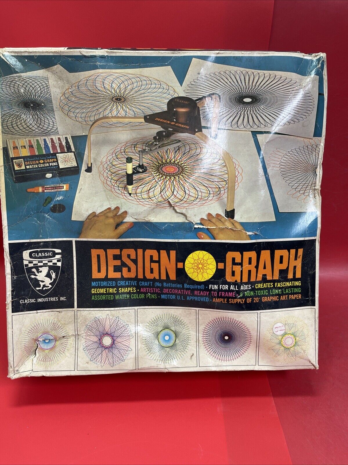 Vintage Design Graph Art Machine