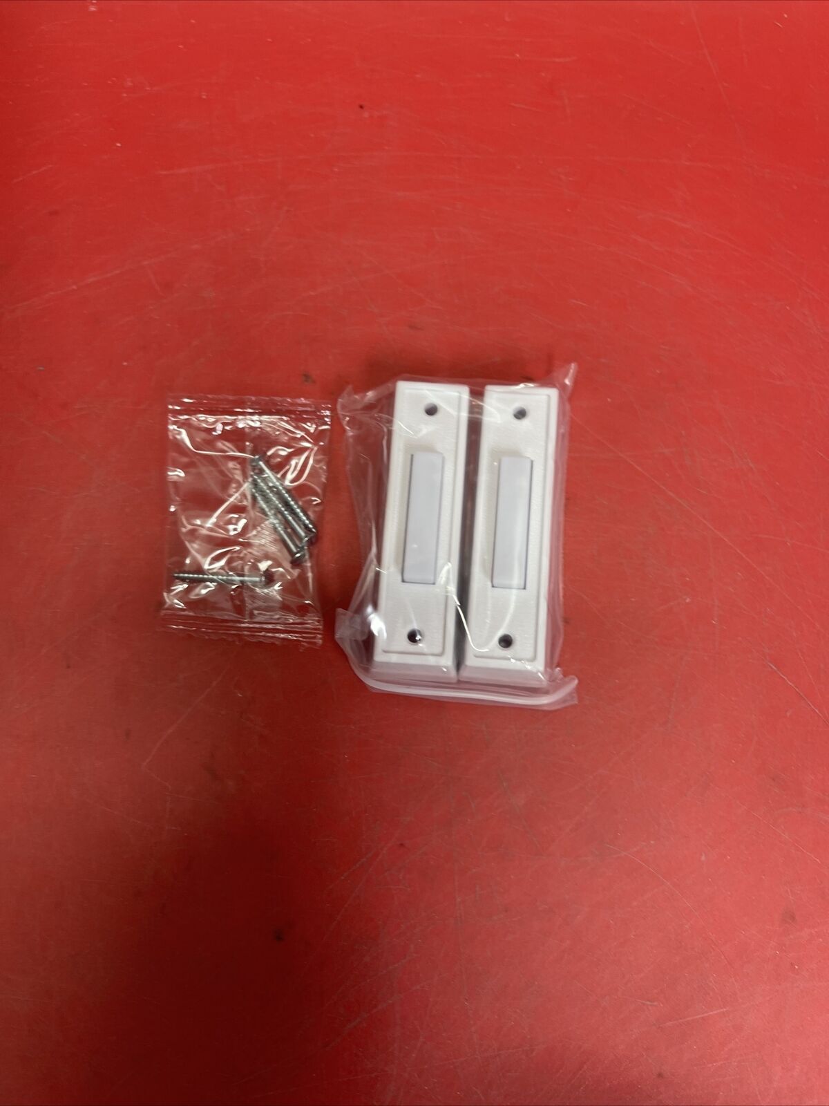 Defiant Wired Contractor Doorbell Kit with 2 Wired Push Buttons, White
