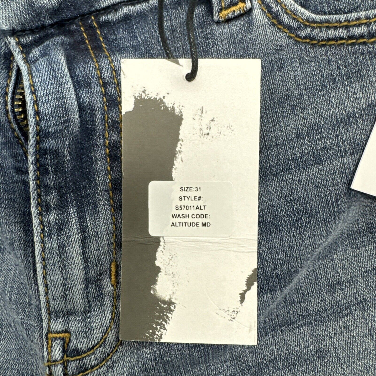 STUDIO Blue Kenova Skinny Distressed Rolled Jeans - Indigo, 12, Sz 31