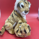 Fiesta For Universal Studios Bengal Tiger with Cub Playing Realistic   Plush