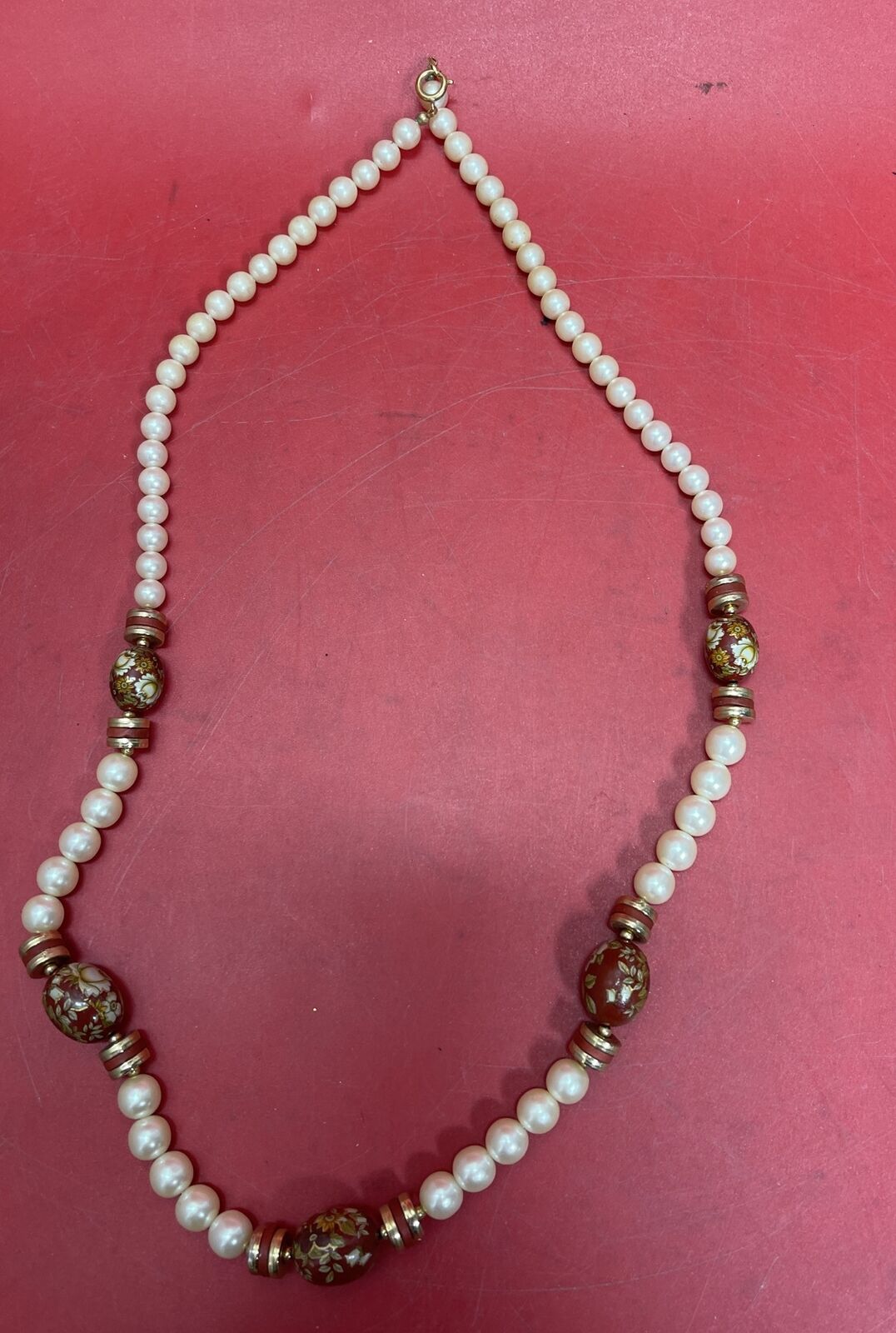 Lot of 7 vintage jewelry Necklaces *1