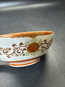 Antique Japanese Kutani Porcelain Bowl Hand Painted 5.5”x2”