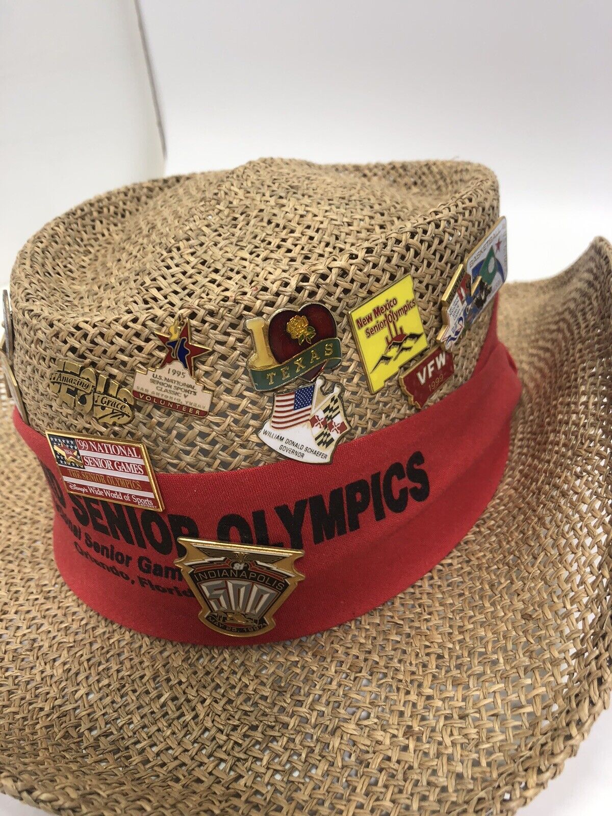 Marylend Olympic Vintage Hat with Pins