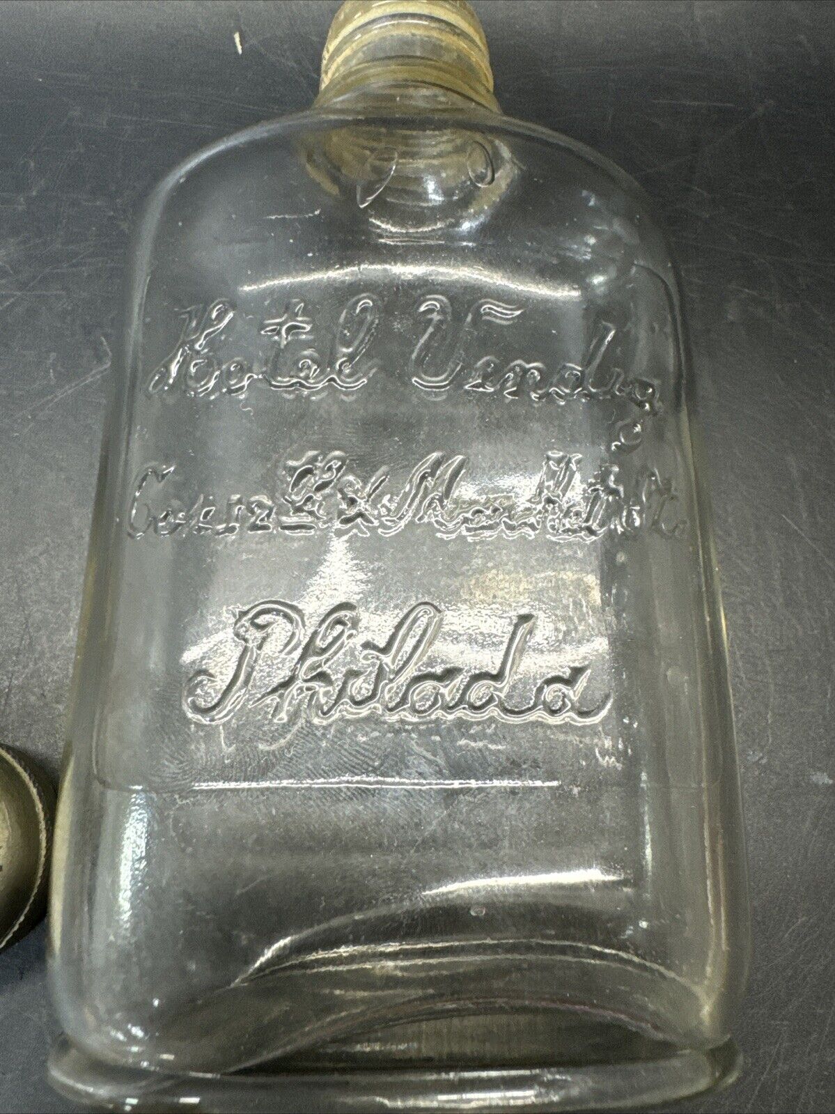 Vintage Hotel Vending Philaga Bottle