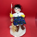 Annalee Dolls 9"Christmas Snowman Couple Vintage 1991 &1998