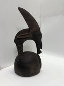 Lg Bamana Male Antelope Chiwara Helmet From Mali, Africa