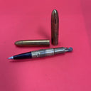 ANTIQUE USA SROUR BRASS PEN WITH LIGHTER