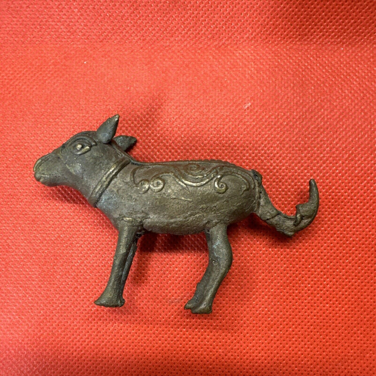 Vintage Bronze Statue Handmade