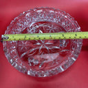 Vintage Crystal Candy Bowl, Sugar Bowl,Syrup Pitcher
