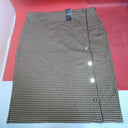 Lauren Ralph Lauren Size 2X Hounds Tooth Pencil Skirtx
