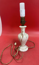 Vintage Victorian Ceramic Table Lamp