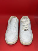 Baby Phat White Leather Sneakers Shoes w Jewel Embellishment Womens Size 8