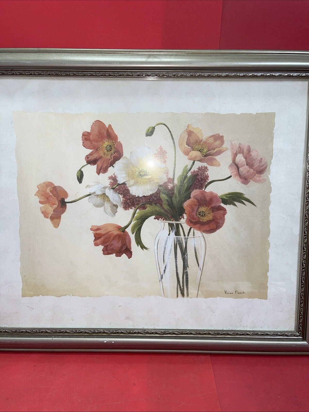 Vivian Flasch Cynde's Poppies Art Print