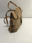 Bettina Light Brown Leather Satchel Handbag