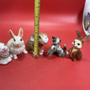 Vintage  Bunny Rabbit Figurines Lot 5