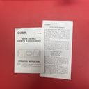 Coby CX-244 Portable Cassette Stereo Player Boombox, Light Use,W Box Vintage 90s