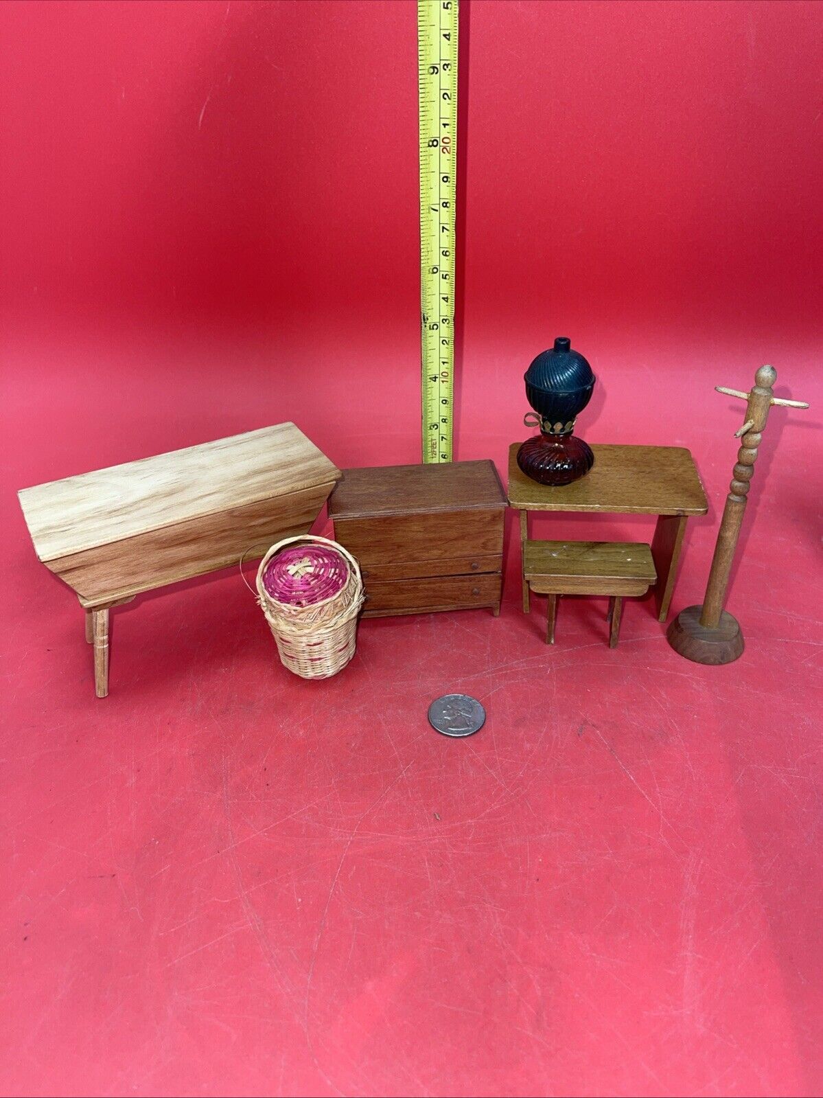 Vintage Dollhouse Furniture Lot  #8