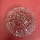 Clear Glass Small Serving Condiment Bowl Candy Nut Dish 1.5” Tall 4.5” Wide