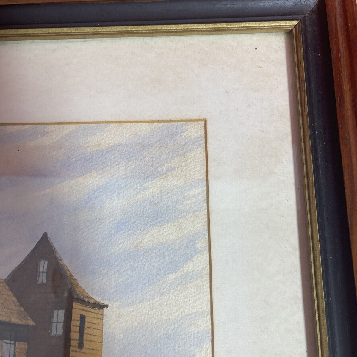 Vintage Painting in Frame.Signed by Vim Kilker 1981