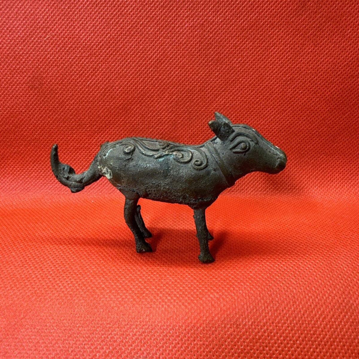 Vintage Bronze Statue Handmade