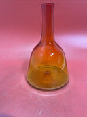 Blenko Decanter 6122S Tangerine 9”1960s Vintage. No Stopper.