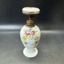 Vintage Perfume Atomizer Bottles Floral Design/ Lot Of 3