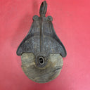 Vintage Myers O.K. H299 Cast Iron Wood Pulley Farm Barn Rope