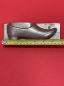 B-M Chocolate Solid Nickel Silver Dutch Shoe #28 Candy Mold Vintage