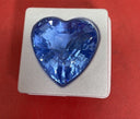 Swarovski Memories Crystal Blue Heart Paperweight with Mini Clear HEARTS