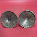 Vintage Chinese Brass Candle Stick Holder  Pattern