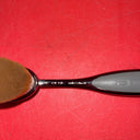 Artis Elite Collection Make-Up Black Finish Cosme Fibre 3 Brush Set Used & Pad