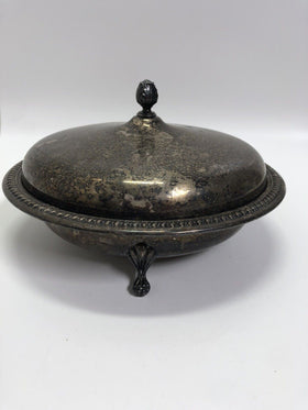 Sheffield Silver Coated Casserole Bowl