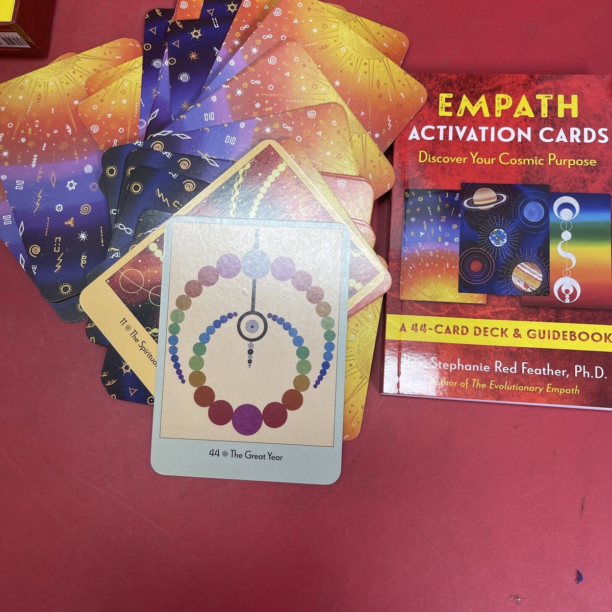 Empath Activation Cards: Discover Your Cosmic Purpose, Red Feather, Rev. Stephan